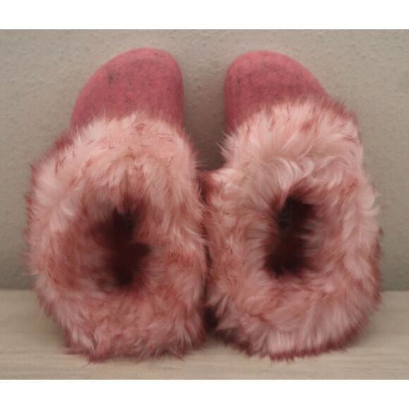 Birkenstock 1007146 Kids EUR 34 US L 3 Inuil Pink Kaprun Braid Wool Felt Clogs - Picture 2 of 14